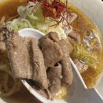 麺屋 丸福 - めちゃくちゃ柔らかい極上の豚モツ