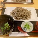 手打そば 大地 - 鴨せいろ