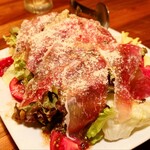 Lupin - 生ハムとパルメザンチーズのサラダ