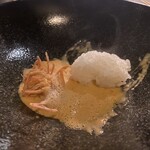 韓式料理 ムグンファ - アメリケーヌソース にご飯ダイブ