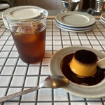 SUNDAE - アイスコーヒー&かた〜いプリン❗️