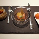 食前のアミューズ・ブーシュ