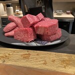 中津をにく - お肉のお披露目
