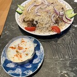 ロイヤルケバブ ナンカレー - マトンビリヤニとライタ