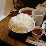 レバニラ定食 kei楽 - 
