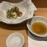 一誠 - 白身魚の梅じそ巻き揚げ