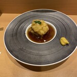 一誠 - 豚の角煮マッシュポテトあんかけ