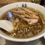 煮干しだし醤油ラーメン 桂 - 