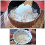 花小梅 - ＊ご飯はツヤがあり、とても美味しかったようですヨ。