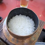 花小梅 - 炊きたて銀シャリ・・輝いてますね。(☆｡☆)