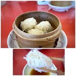 花小梅 - ◆ひと口とうふしゅうまい・・熱々で提供され、フワフワ＋滑らか食感の焼売で美味しい。