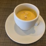 ラ クチーナ - カボチャの冷製スープ