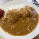 栄寿亭 - 美味しそうだったのでカツカレーも食べてみました。