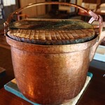 そば処 三百坊 - そば湯