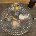 ラ クチーナ - 季節のデザート盛り合わせ