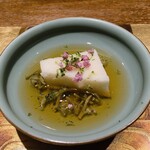 割烹 隆 - 1品目でーす。