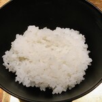 割烹 隆 - 会津産コシヒカリさんでーす。