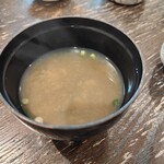 鮨処 匠 - おまかせ特上 しじみの味噌汁