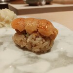 恵比寿 鮨 一 - 追加：ウニ