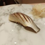 恵比寿 鮨 一 - ⑤壱の寿司３種：コハダ