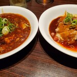 想吃担担面 ユニモール店 - 麻婆豆腐&よだれ鶏