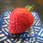 鮨 福原 - 【再訪6】デザートは、イチゴ