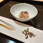 日本料理 徳専 - ぷちお赤飯。