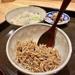日本料理 徳専 - ちりめん山椒
