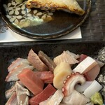 一期一会 よねさん - お刺身と焼き魚