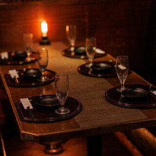 落ち着く個室で絶品料理をお楽しみいただけます♪