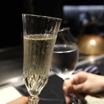 鉄板焼き あさひ - 乾杯