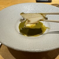 恵比寿 鮨 藤 - 鮑の肝ソース