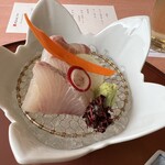 紀尾井 なだ万 - 季節の御膳のお造り