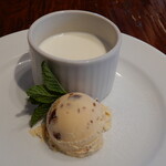 バルベッタ - 新生姜のパンナコッタ