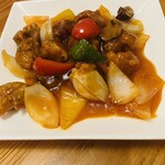 らぁ麺 王門 - 酢豚