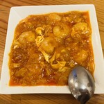 らぁ麺 王門 - エビチリ