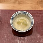 本城 - 甘鯛とゆば　生姜のアクセント冬瓜まんじゅう