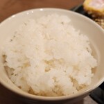 とんかつ そら - フツーのご飯
