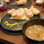 とんかつ そら - かつの厚みがヤベーんす。