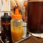 とんかつ そら - 調味料たち