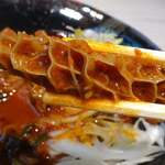獅子林 - ハチノス麻辣煮込み