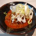 獅子林 - ハチノス麻辣煮込み680円