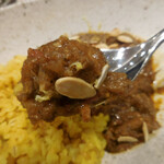 ICONIC STAGE - ポークビンダルカレー＆レモンライス；アップ