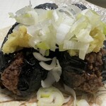 埼玉屋食堂 - 揚げなす肉挟み