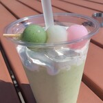 カフェ バイ サークル - ずんだバニラシェーク（M）@\600円