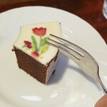 キッチン ブルー グローブ - カットすると