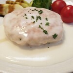 キッチン ブルー グローブ - 正面から、アリゴ風チーズソースはタップリ！、ありがとう！！