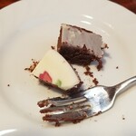 キッチン ブルー グローブ - 表面と裏面です