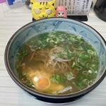 てんまや - 月見そば　360円（税込）