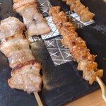 焼鳥酒場 じゅうぞう - 豚バラ＆皮